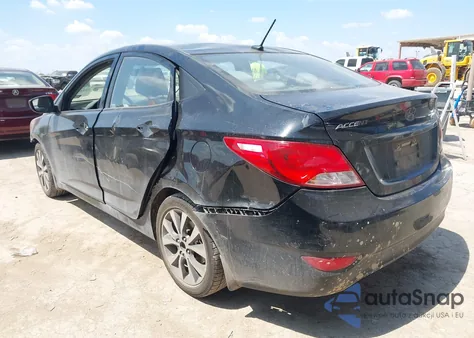 2017 Hyundai Accent Value Edition z USA, uszkodzony, nr VIN KMHCT4AE8HU353902